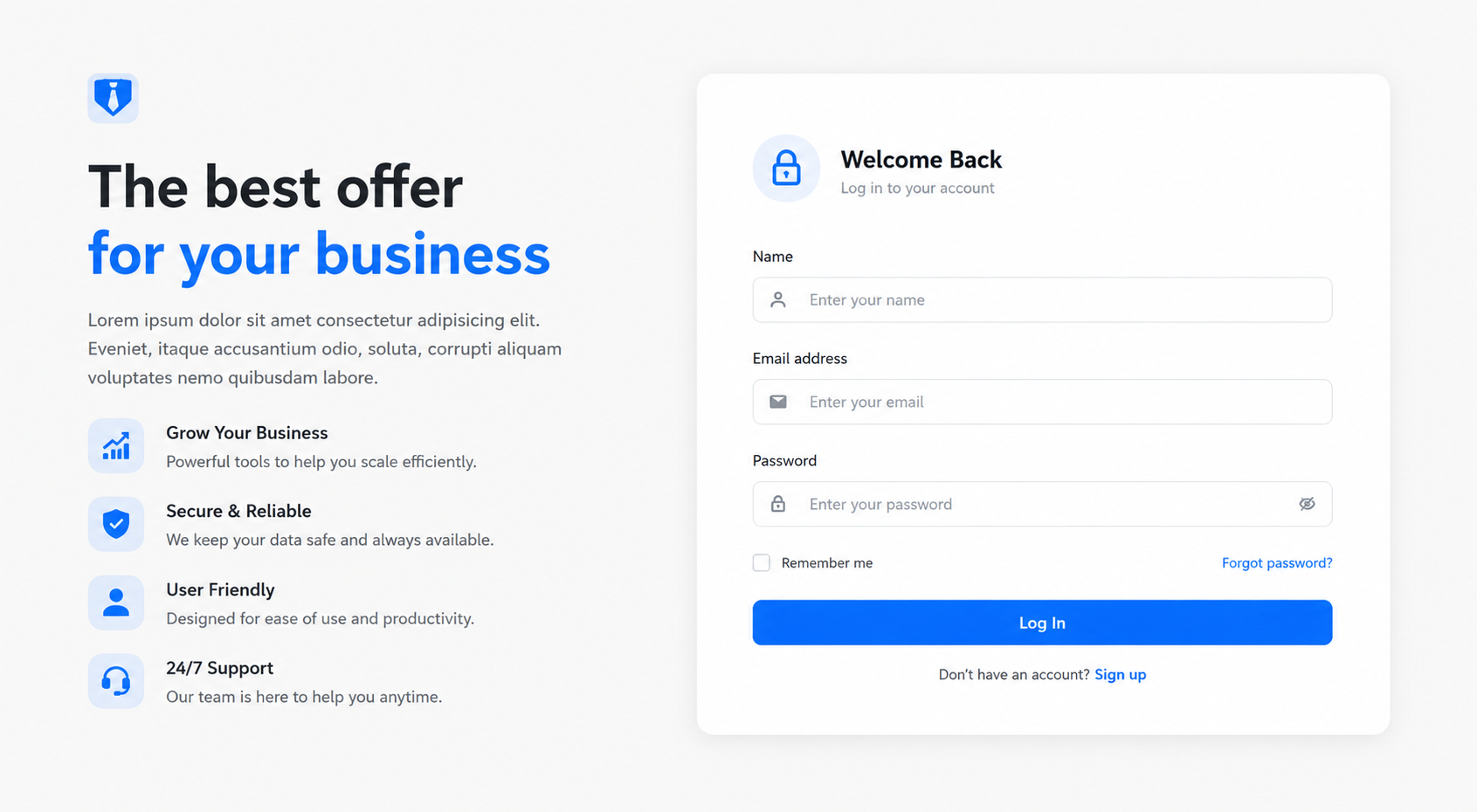 Login Page
